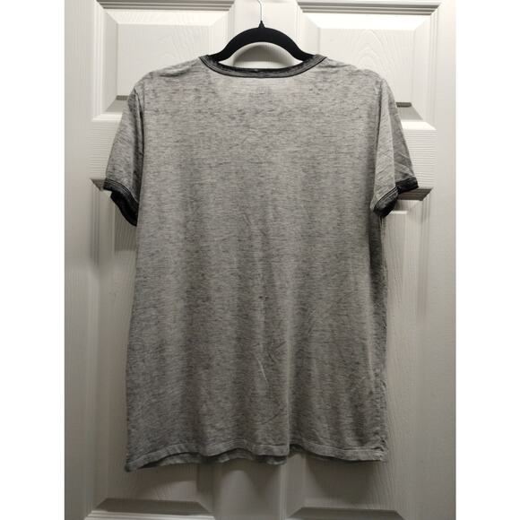 Hot Topic Star Wars NWOT Women's Size XL Heather Gray Character Ringer T-Shirt - Picture 3 of 6